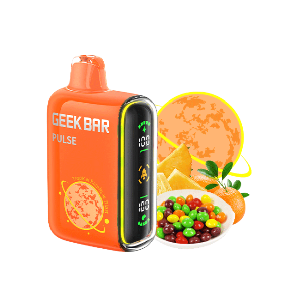 GEEK BAR PULSE TROPICAL RAINBOW BLAST