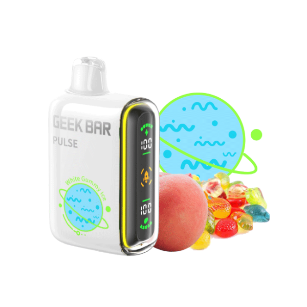 GEEK BAR PULSE WHITE GUMMY ICE